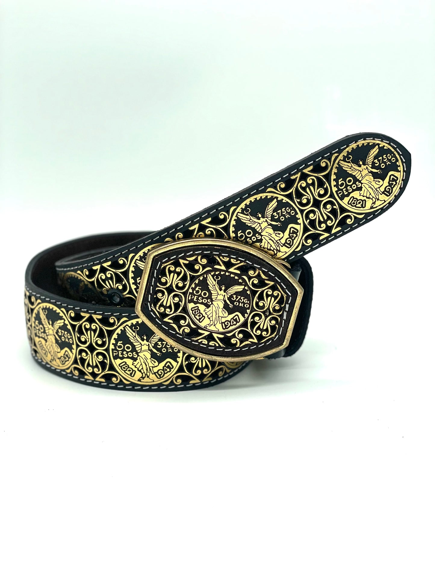 Cinto Lazer Centenario Dorado