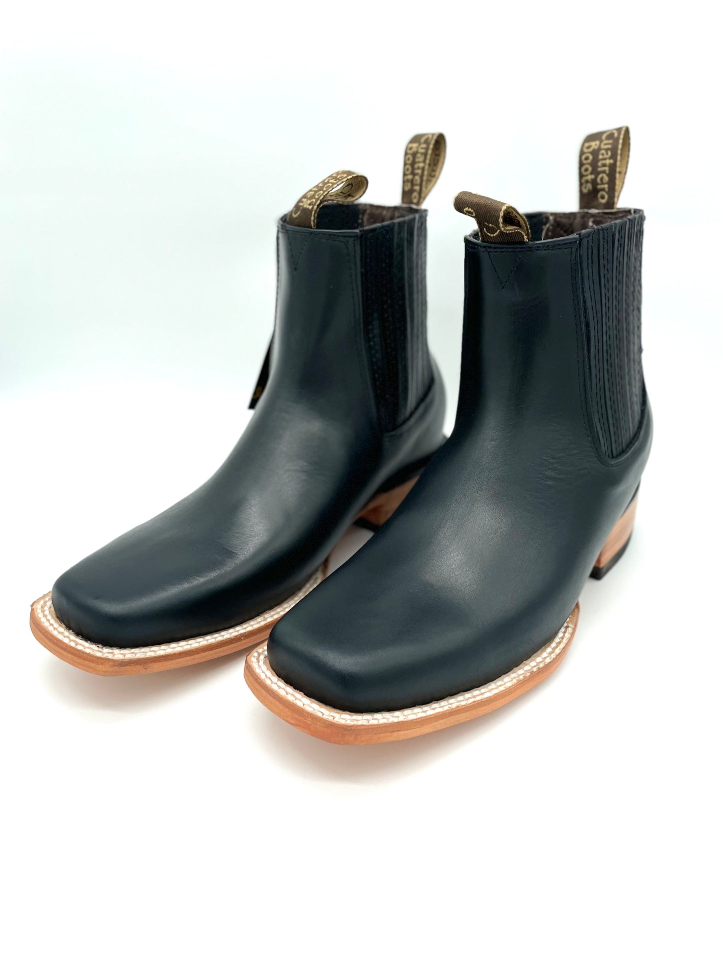 Botin Rodeo Atanado - Negro