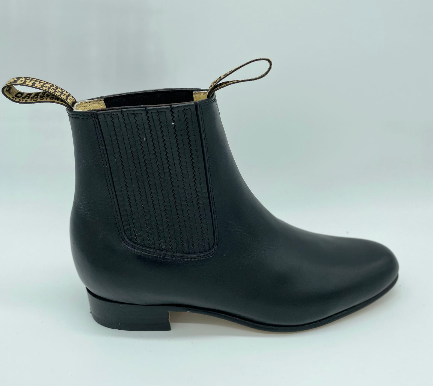 Botin Charro Black El Besserro