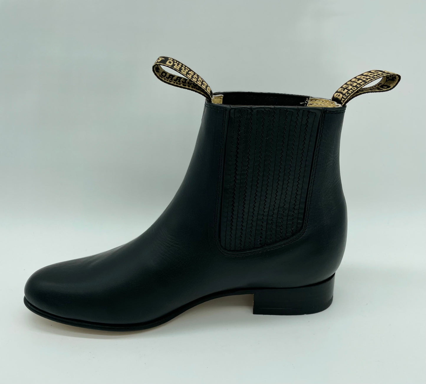 Botin Charro Black El Besserro
