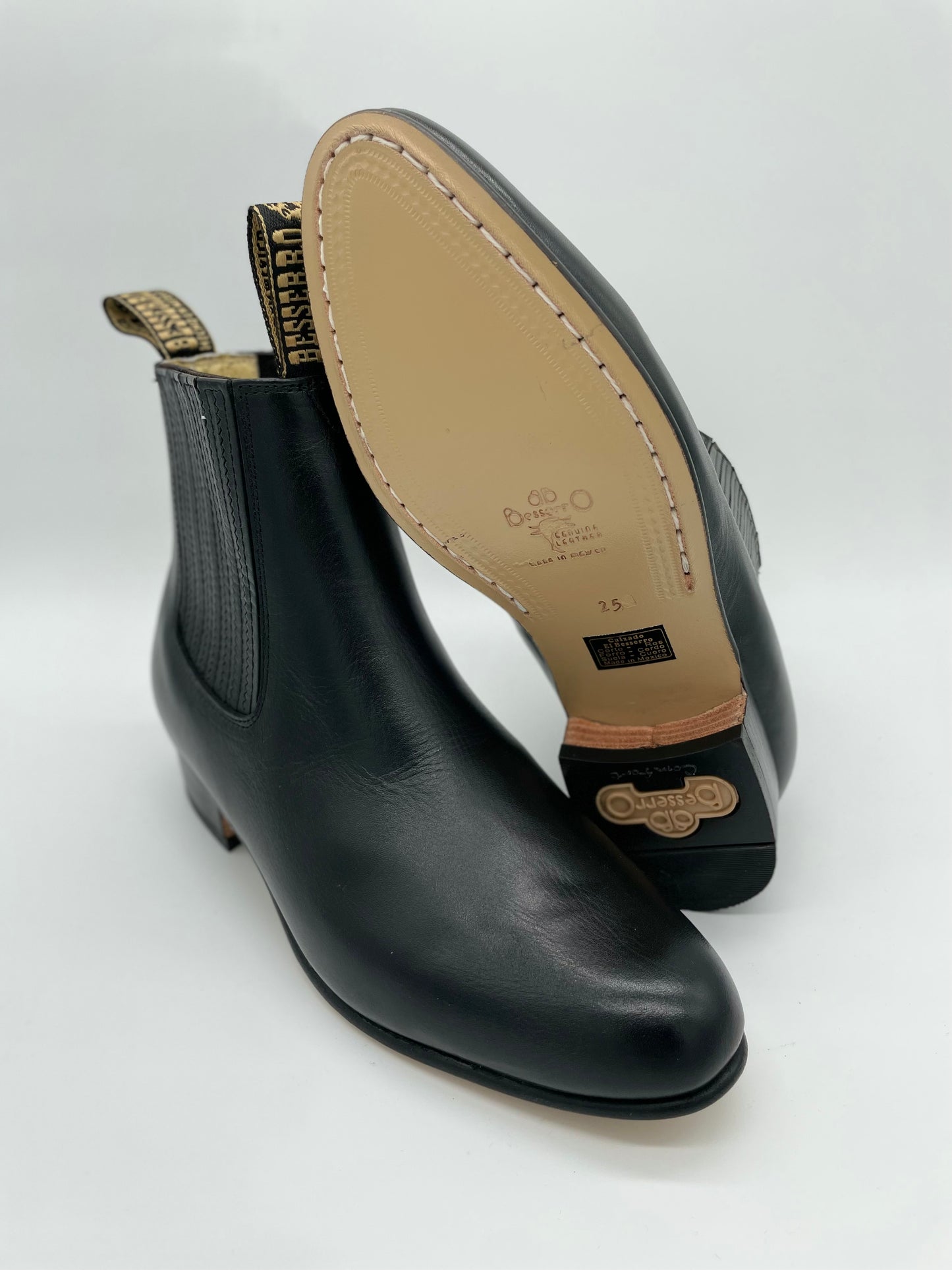Botin Charro Black El Besserro