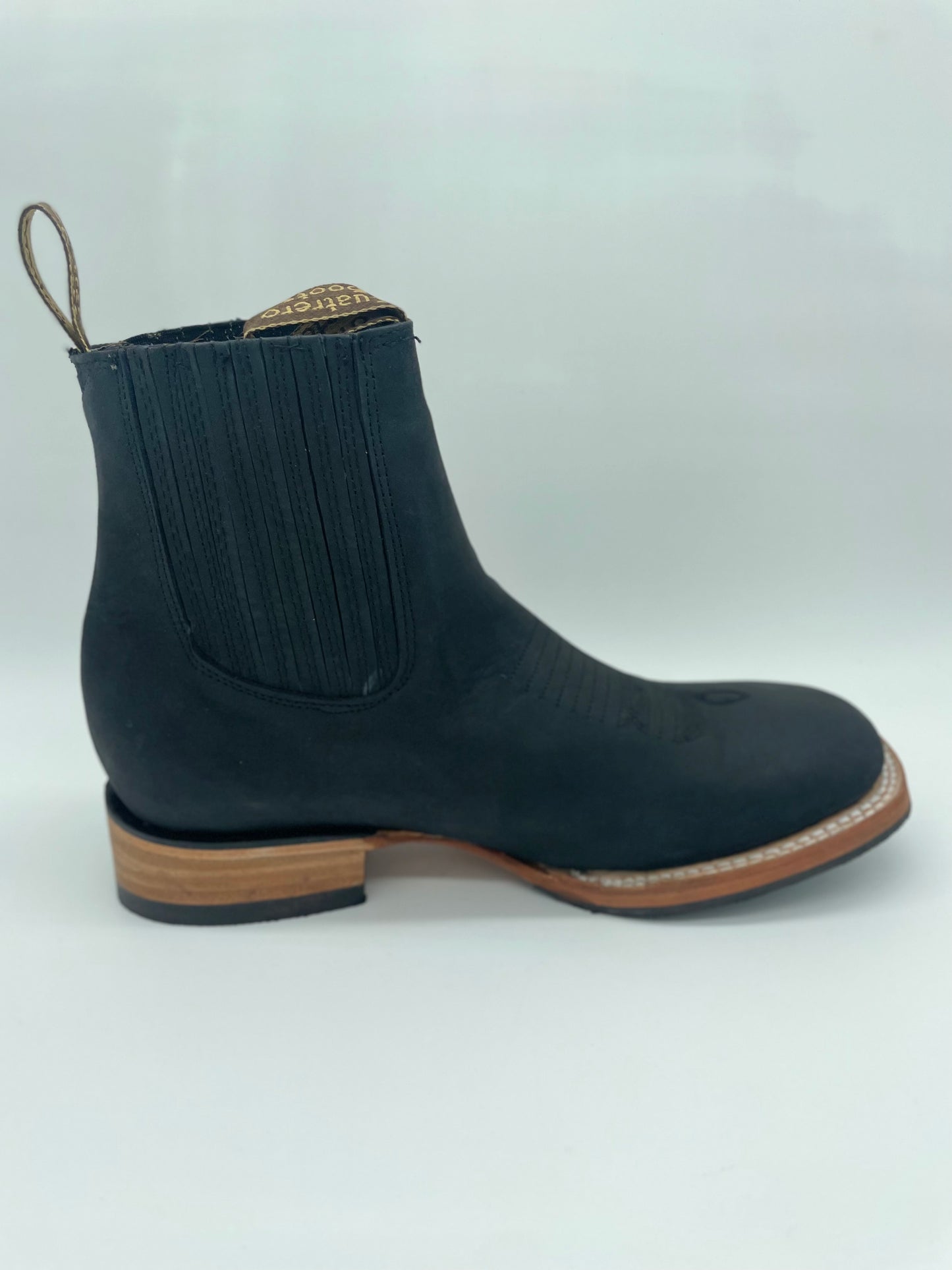 Botin Vaquero Texas Black