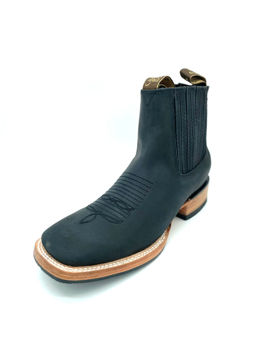 Botin Vaquero Texas Black