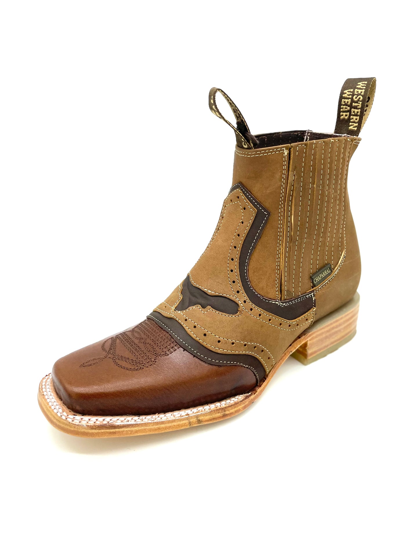 Botin Rodeo Torito Crazy - Miel Moka