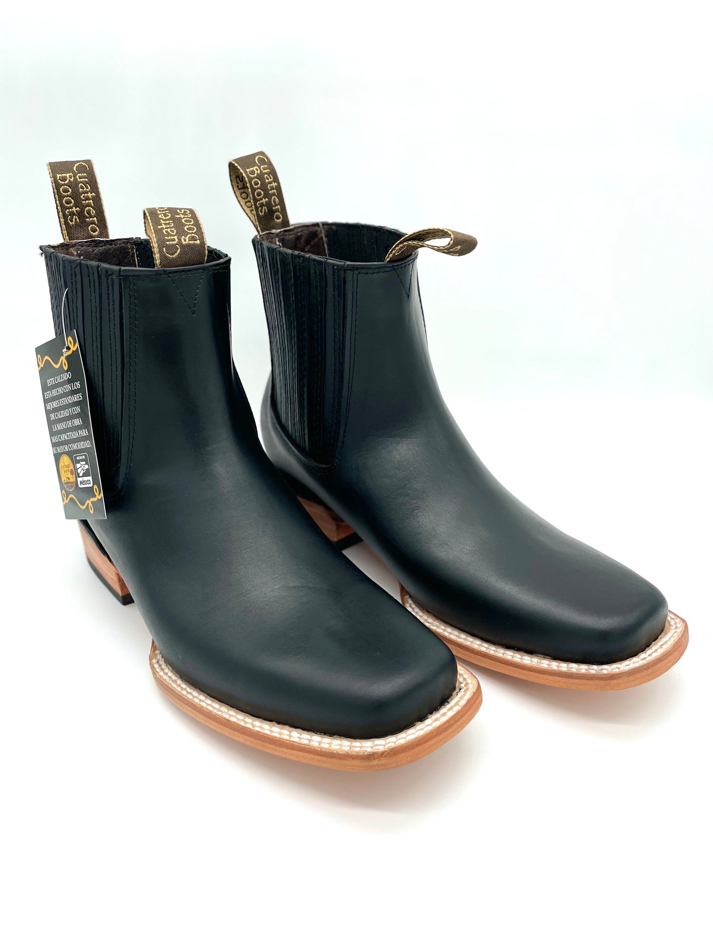 Botin Rodeo Atanado - Negro
