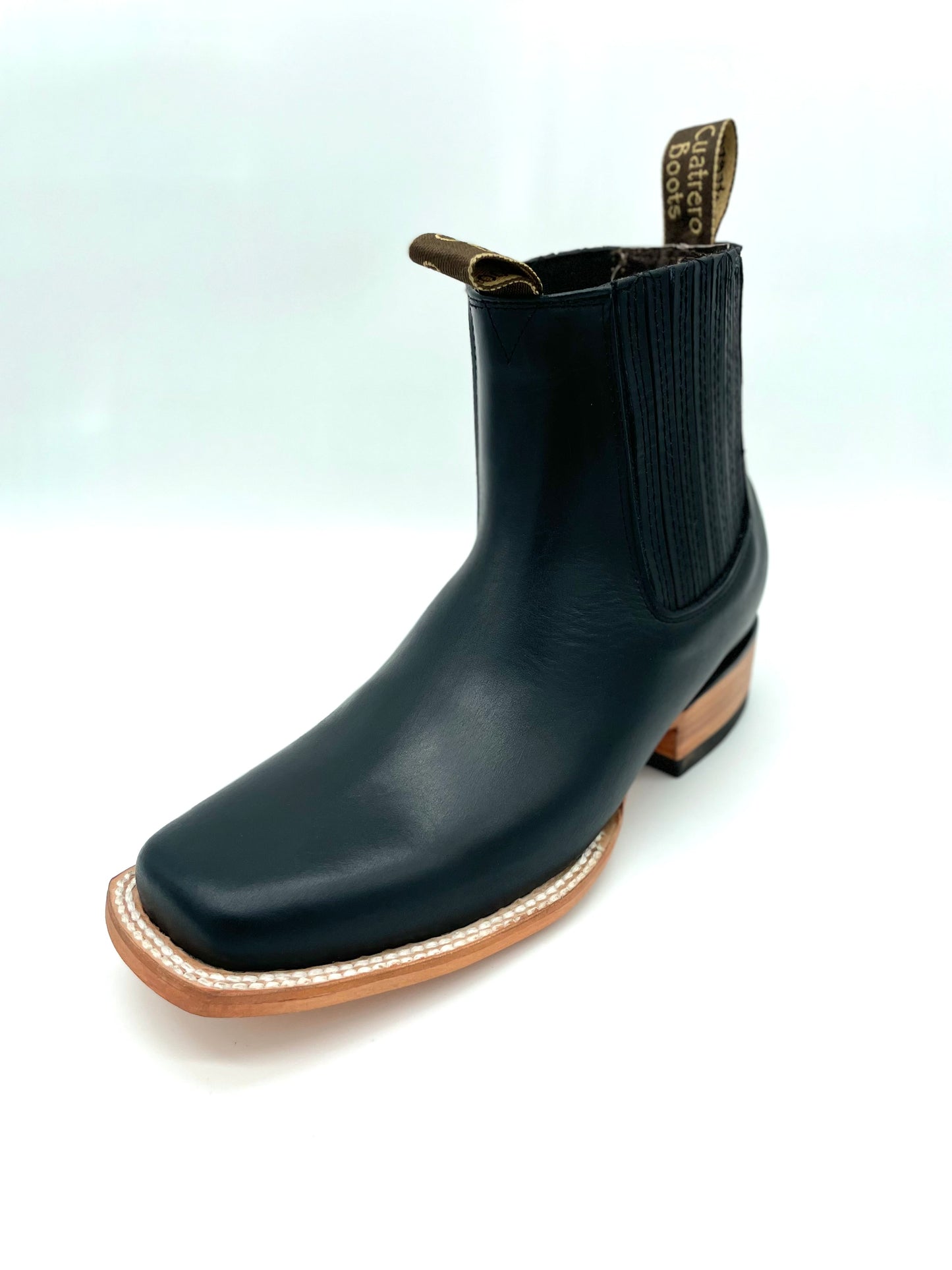 Botin Rodeo Atanado - Negro