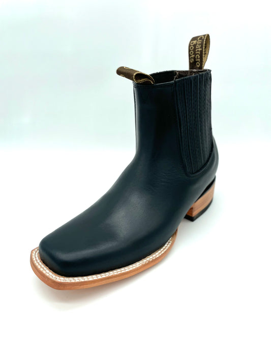 Botin Rodeo Atanado - Negro