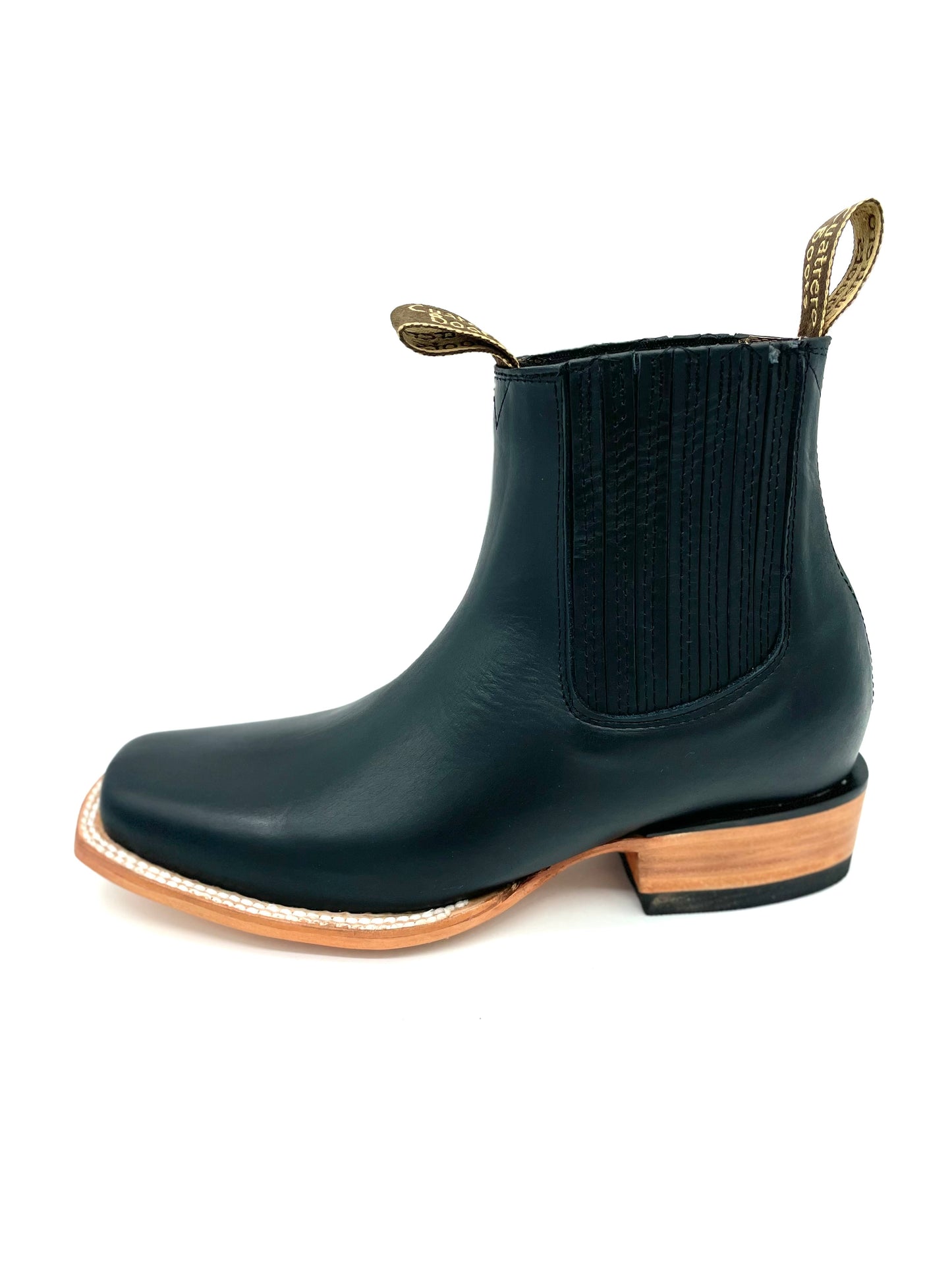 Botin Rodeo Atanado - Negro