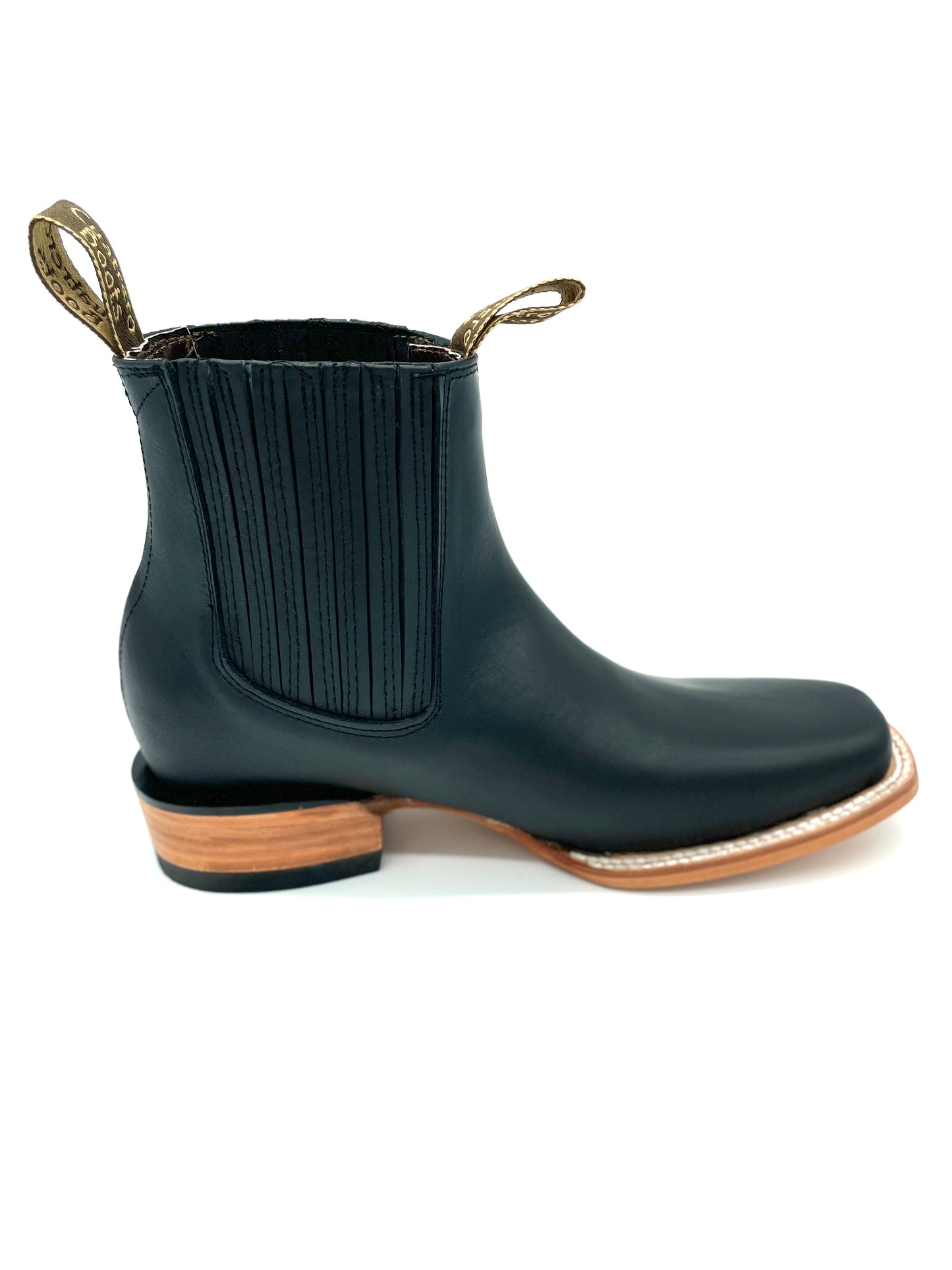 Botin Rodeo Atanado - Negro