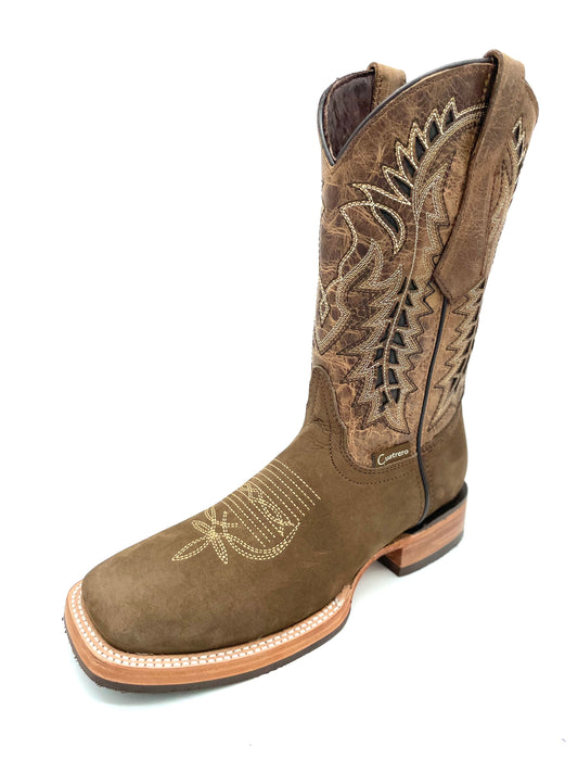 Wide Square Toe Crazy CC - Tabaco