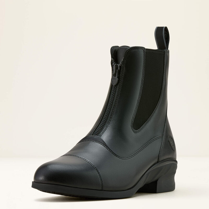 Ariat Heritage Zip Black Mens Paddock Boot