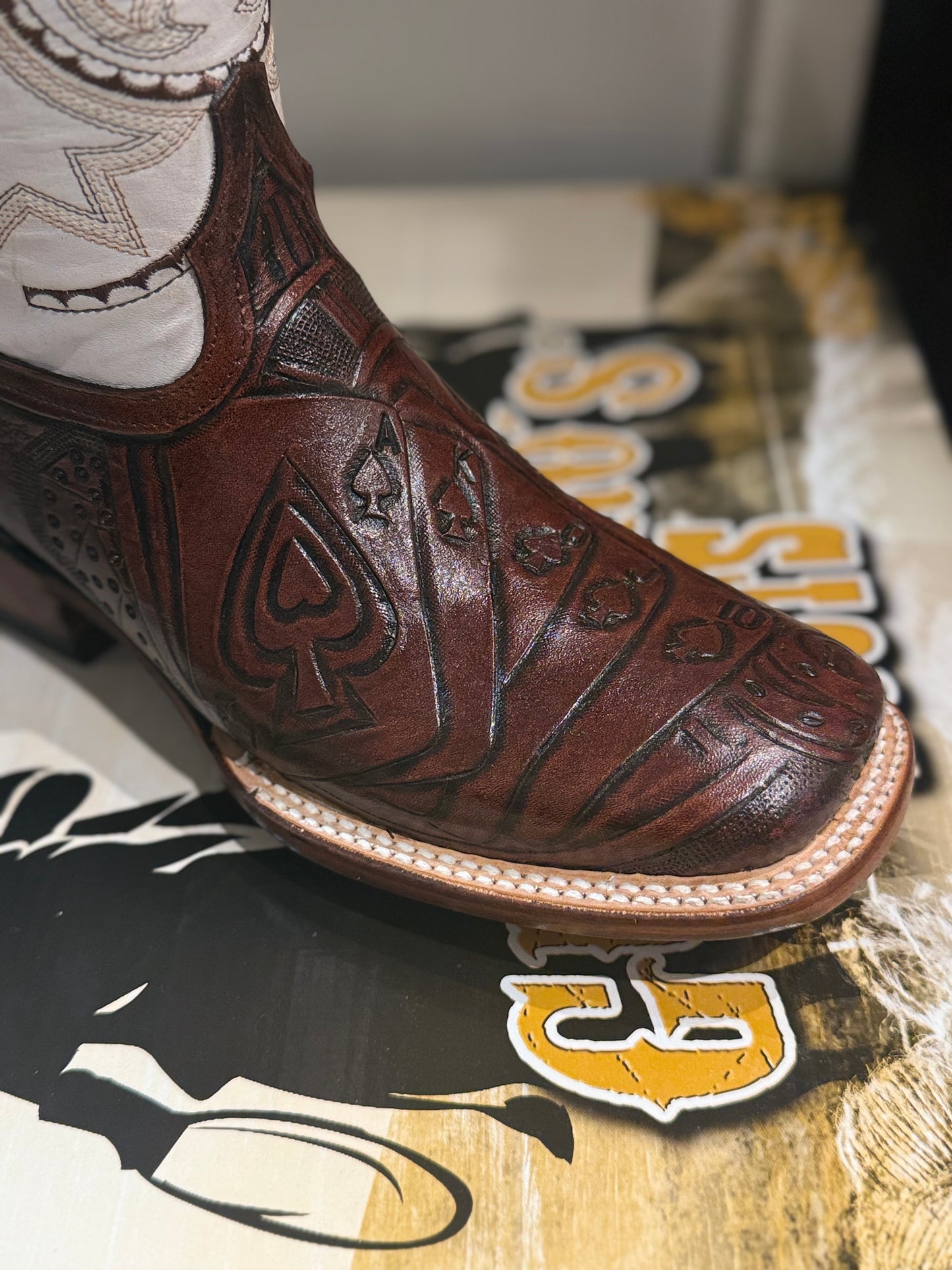 "The Gambler" Western Boot