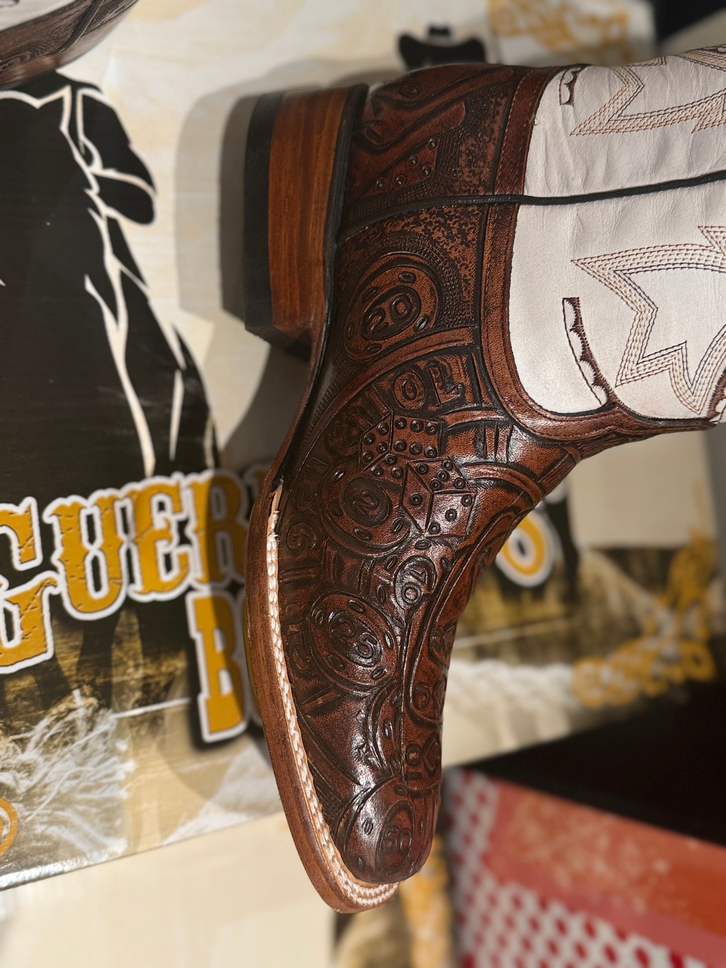 "The Gambler" Western Boot